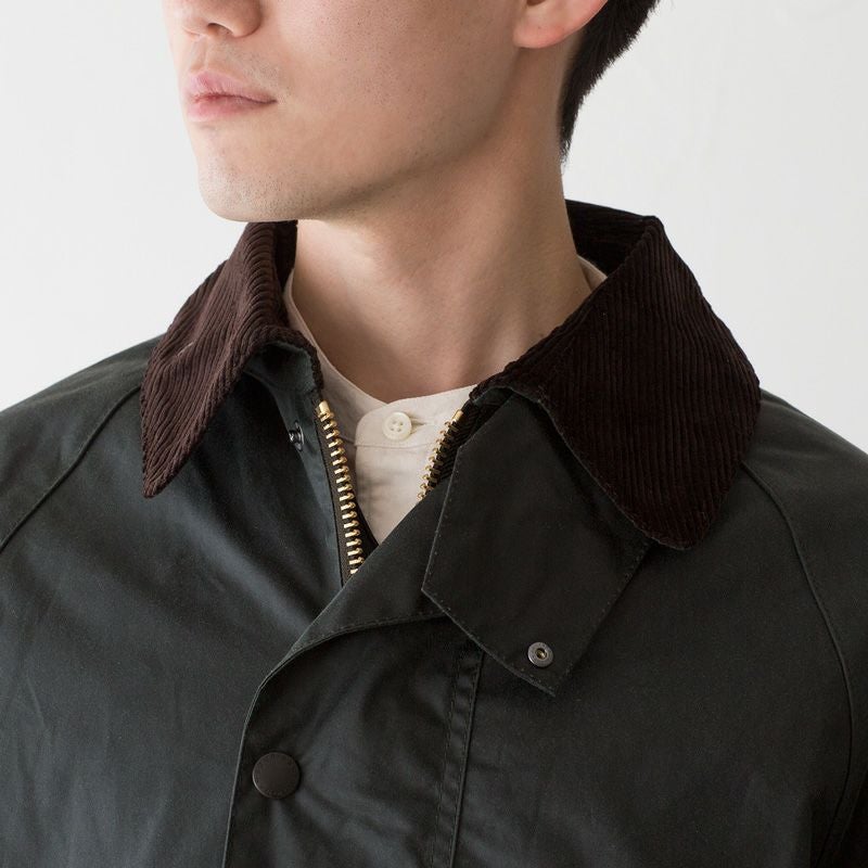 Barbour オイルジャケット　バーレー　（レディース）　34サイズ バブアー オーバーサイズ バーレー ワックス BARBOUR OS BURGHLEY