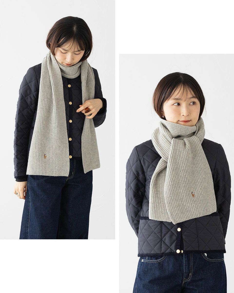 ポロ ラルフローレン マフラー POLO RalphLauren シグネチャー ウール