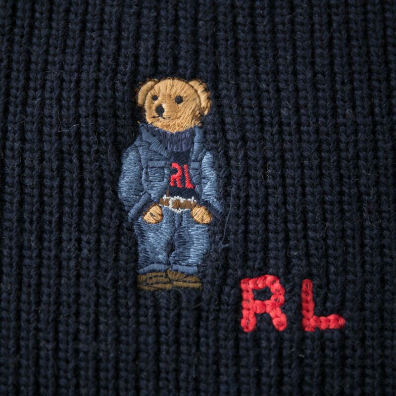 ポロベア マフラー POLO Ralph Lauren ポロ ラルフローレン ソリッド