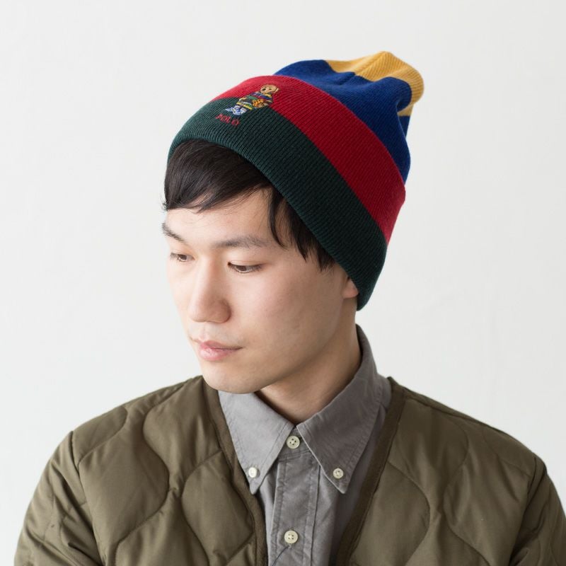 ポロベア ニット帽 POLO RalphLauren ポロ ラルフローレン アクティブ
