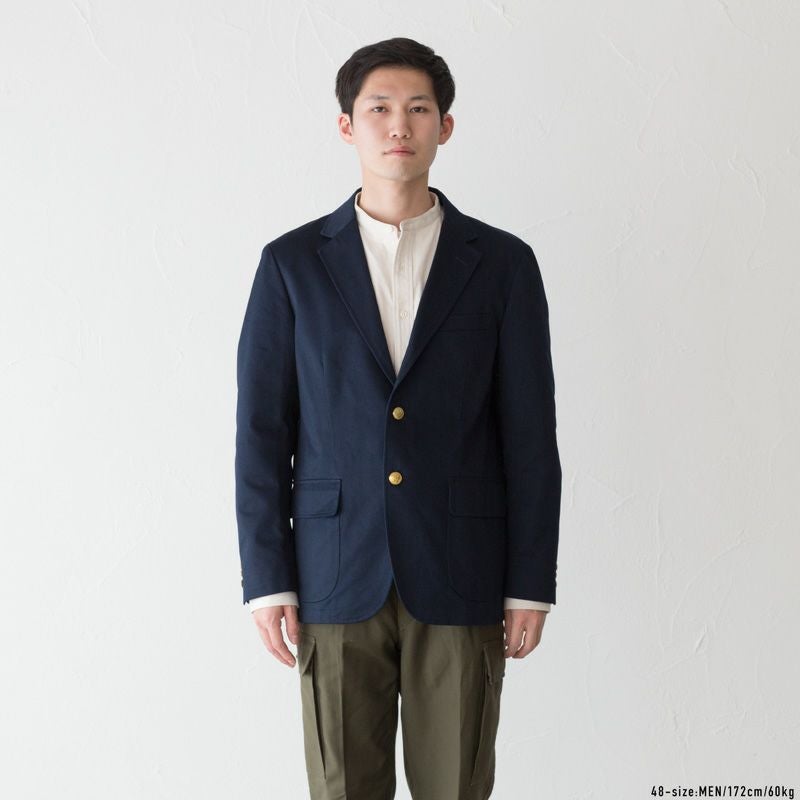 D.C.WHITE 紺ブレ D241150 ウェストポイント オフィサー ブレザー West
