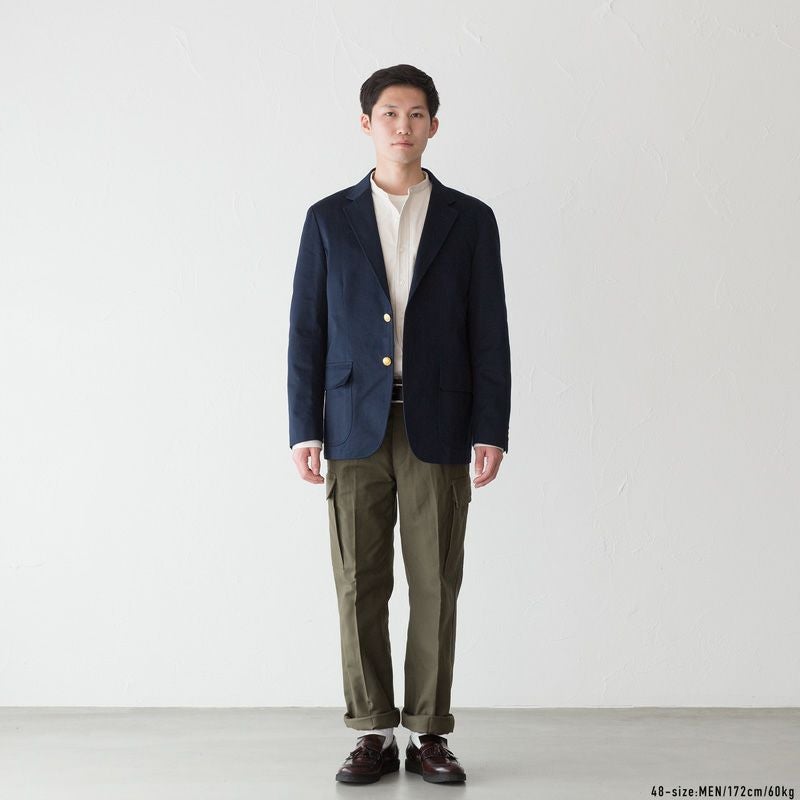 D.C.WHITE 紺ブレ D241150 ウェストポイント オフィサー ブレザー West