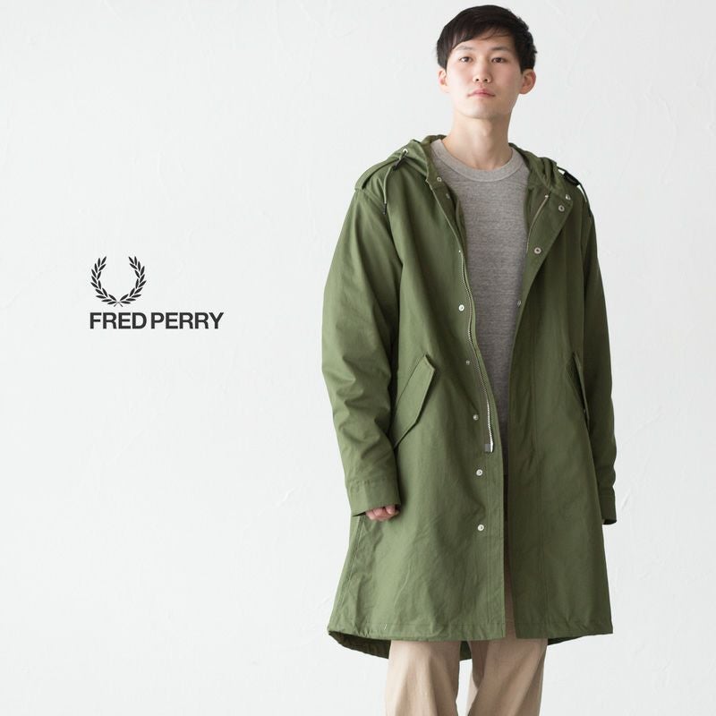美品 3way フレッドペリー　モッズコート　Lサイズ　FRED PERRY FRED PERRY（フレッドペリー） レディース フィッシュテールパーカー