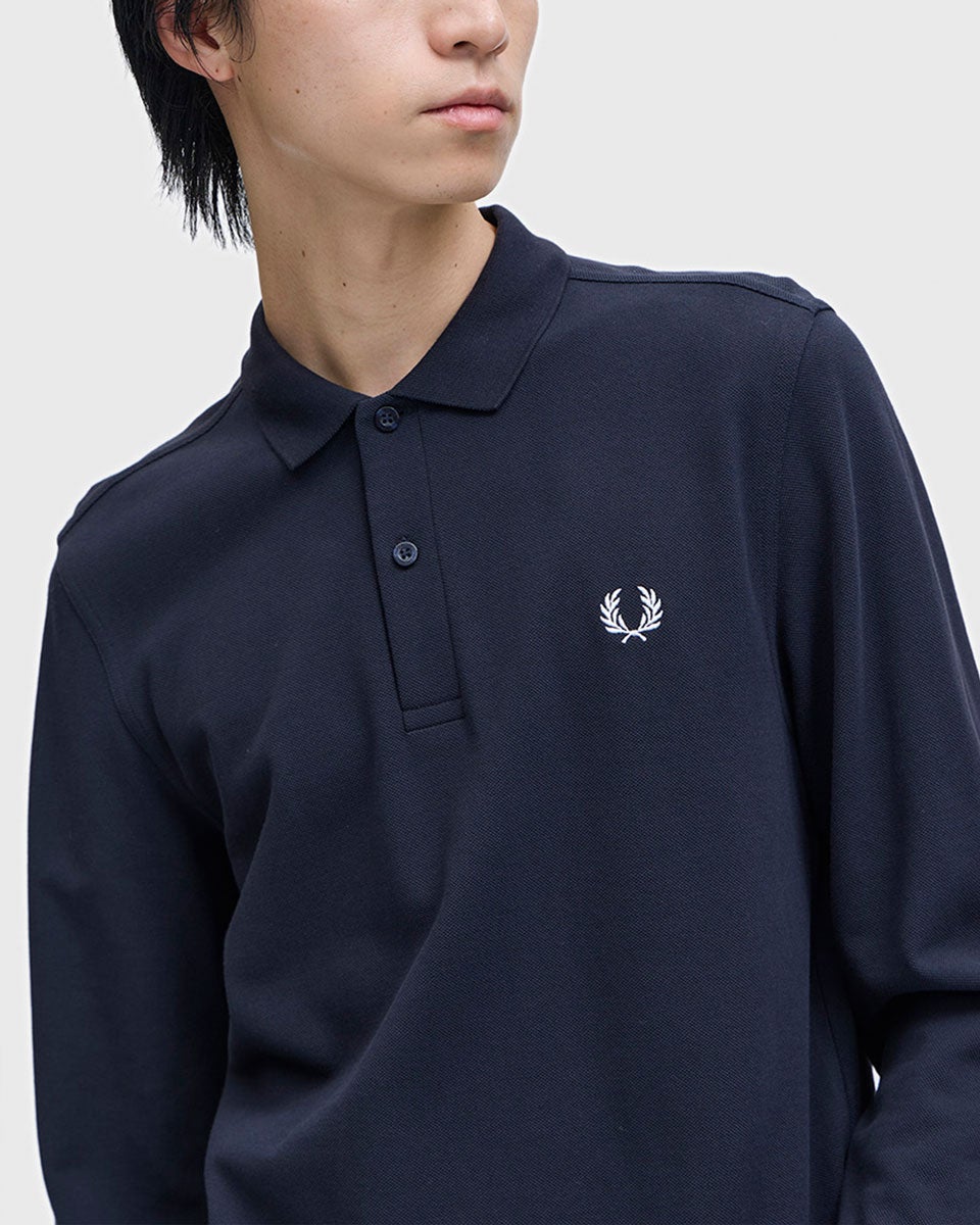 フレッドペリー 長袖 ポロシャツ FRED PERRY M6006 メンズ ロング