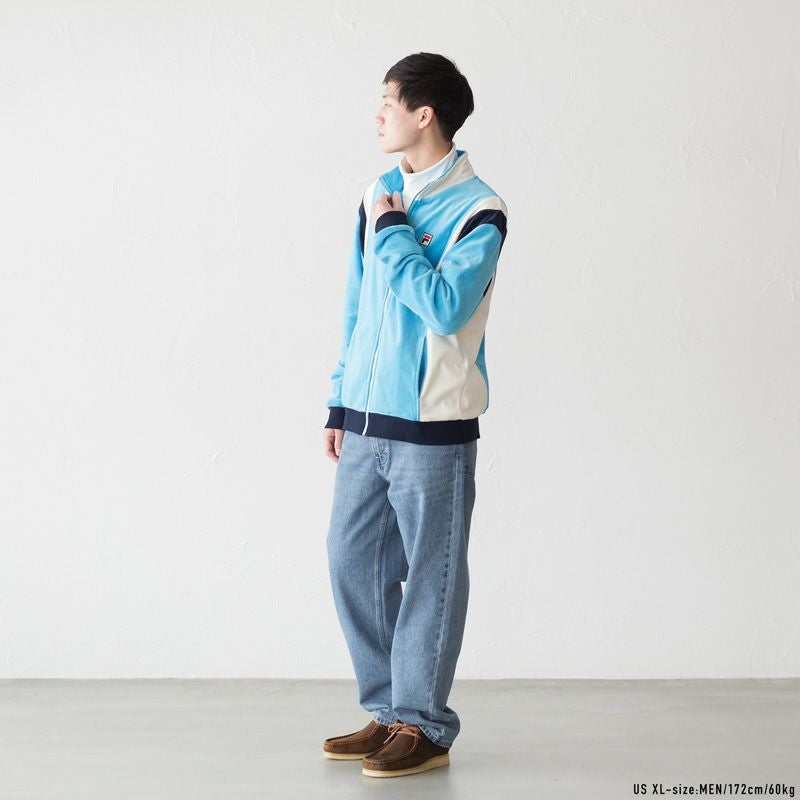 フィラ US企画 フロイド ベロア ジャケット FILA Floyd Velour Jacket