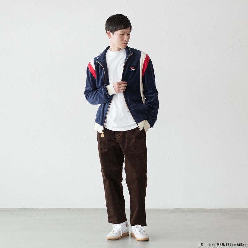 フィラ US企画 フロイド ベロア ジャケット FILA Floyd Velour Jacket