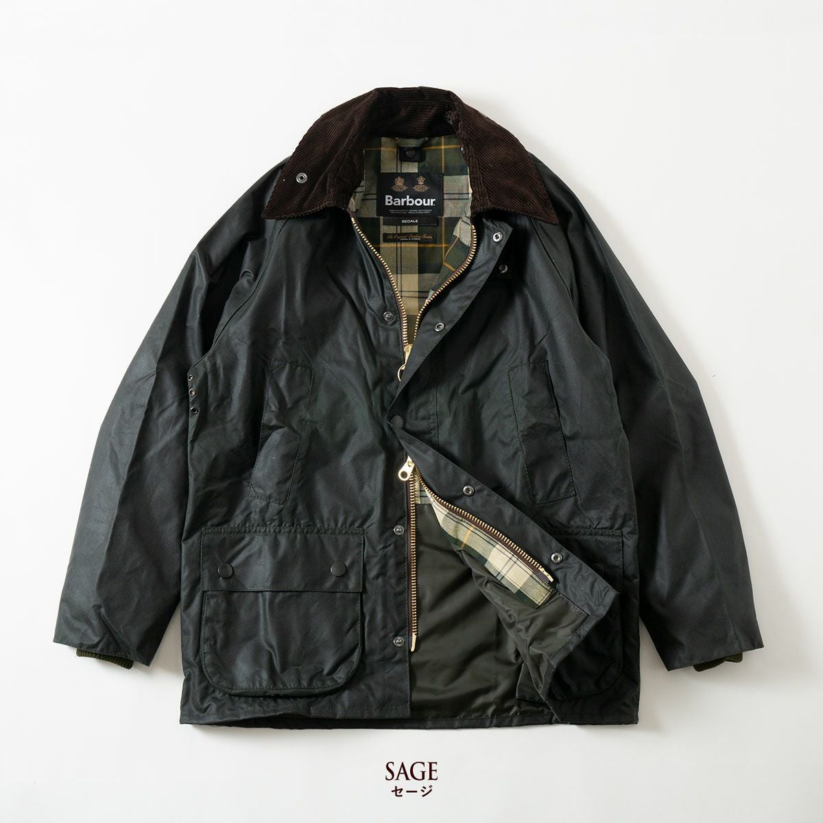 【美品】Barbour バブアー Bedale ビデイル オイルドジャケット　黒 Barbour（バブアー） 正規品 ビデイル ワックスドコットン ジャケット