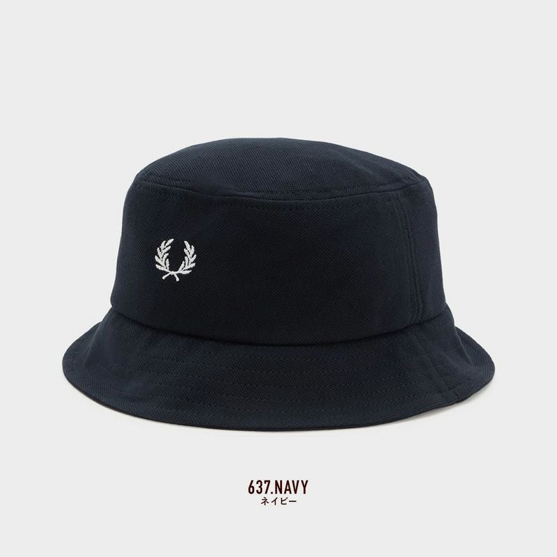 フレッドペリー ピケ バケットハット FRED PERRY Pique Bucket Hat