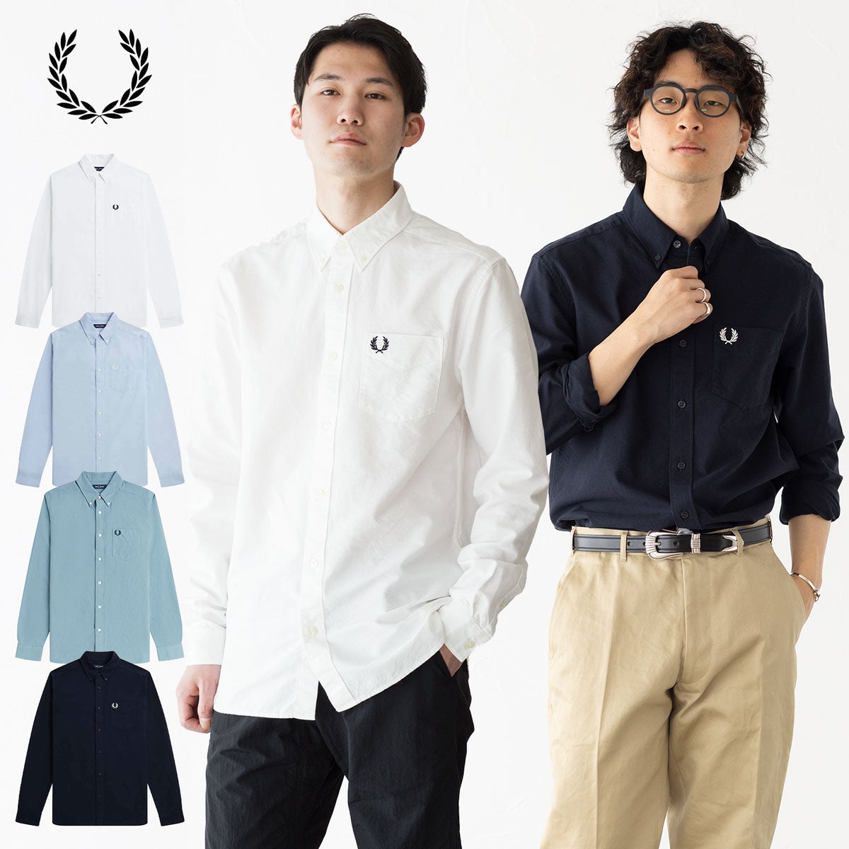 フレッドペリー FRED PERRY オックスフォード シャツ M5516 メンズ