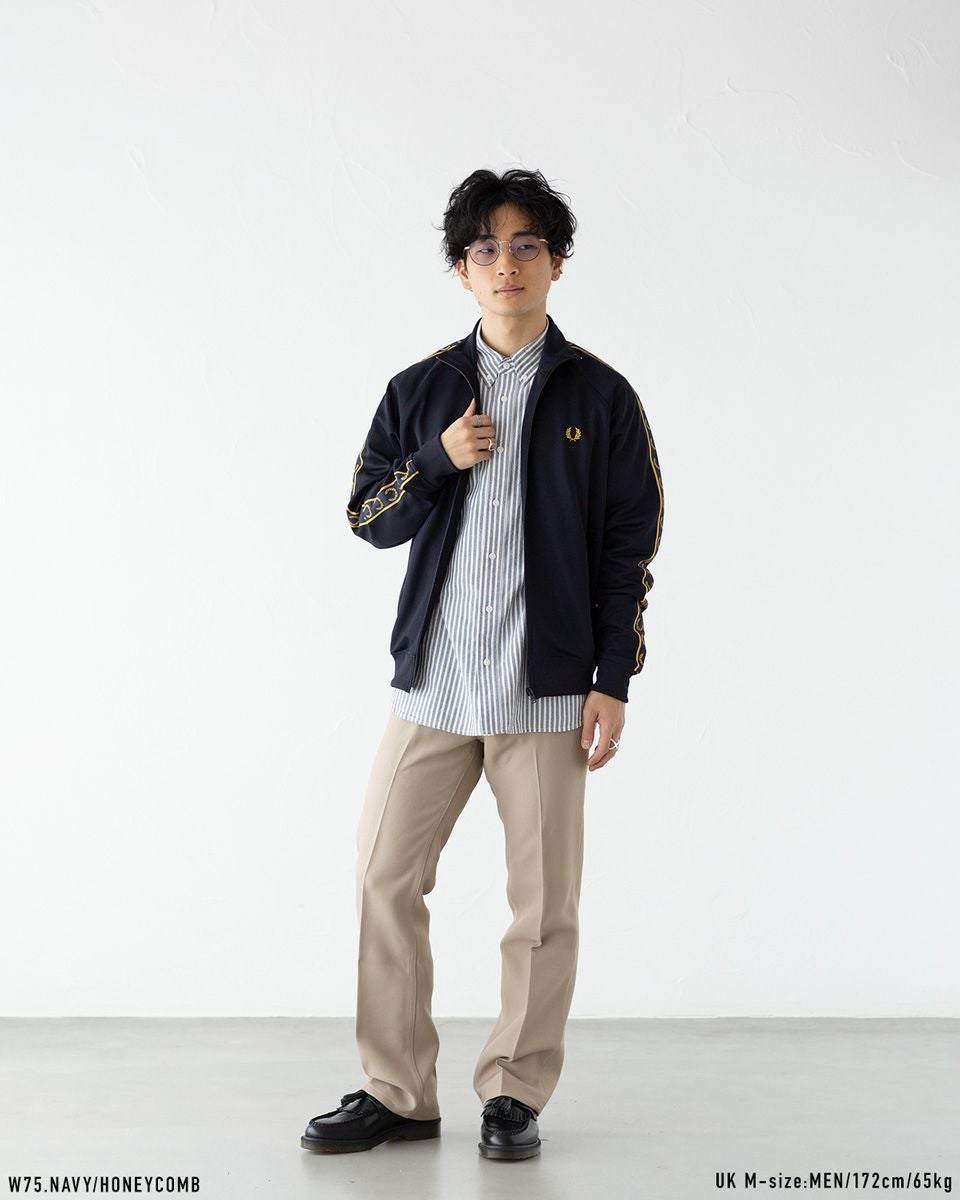 フレッドペリー FRED PERRY ジャージ コントラストテープ トラック