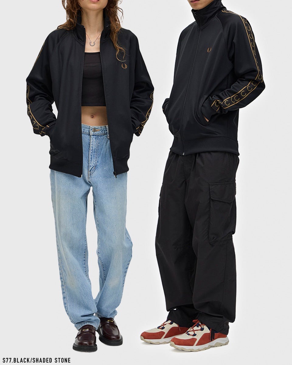 フレッドペリー FRED PERRY ジャージ コントラストテープ トラック