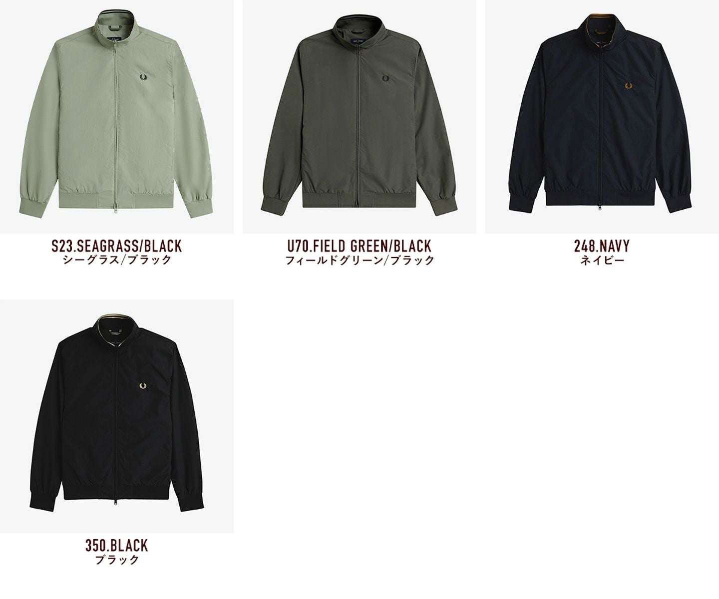 フレッドペリー FRED PERRY ブレンサム ジャケット J2660 メンズ