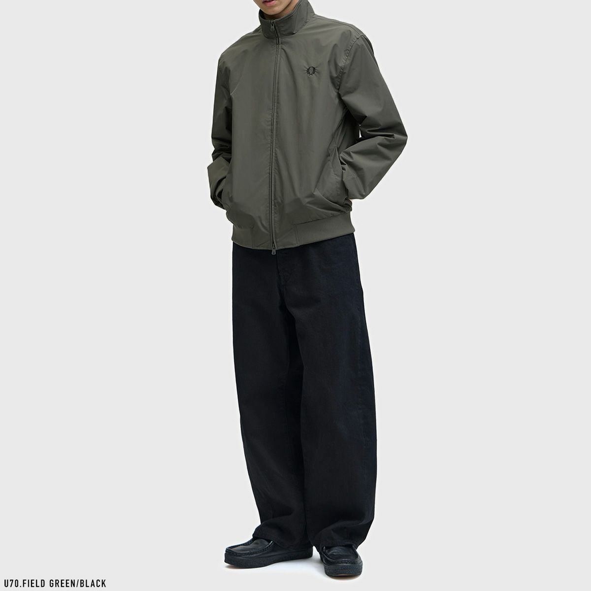 フレッドペリー ジャケット ナイロン ブレンサム FRED PERRY/フレッドペリー] 別注 ナイロンブレンサムジャケット
