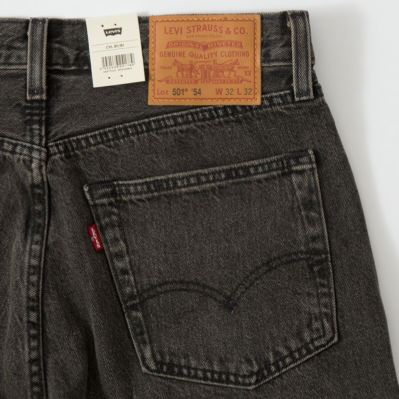 リーバイス 501 '54 ブラック ジーンズ LEVI'S DESTRUCTED A46770001