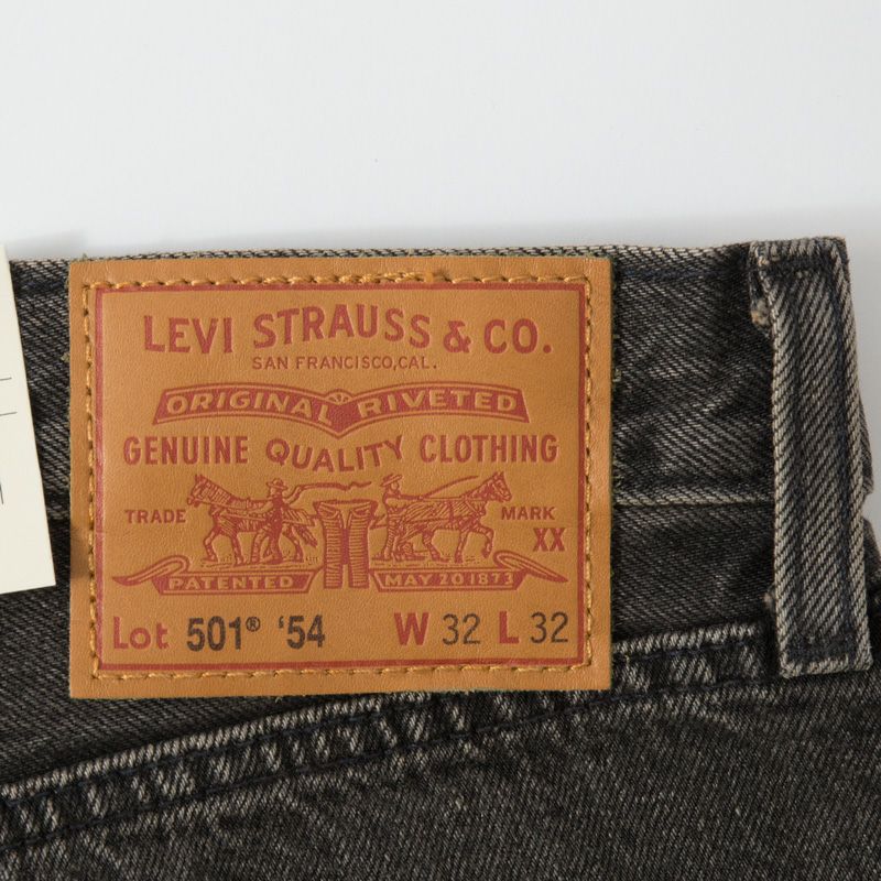 リーバイス 501 '54 ブラック ジーンズ LEVI'S DESTRUCTED A46770001