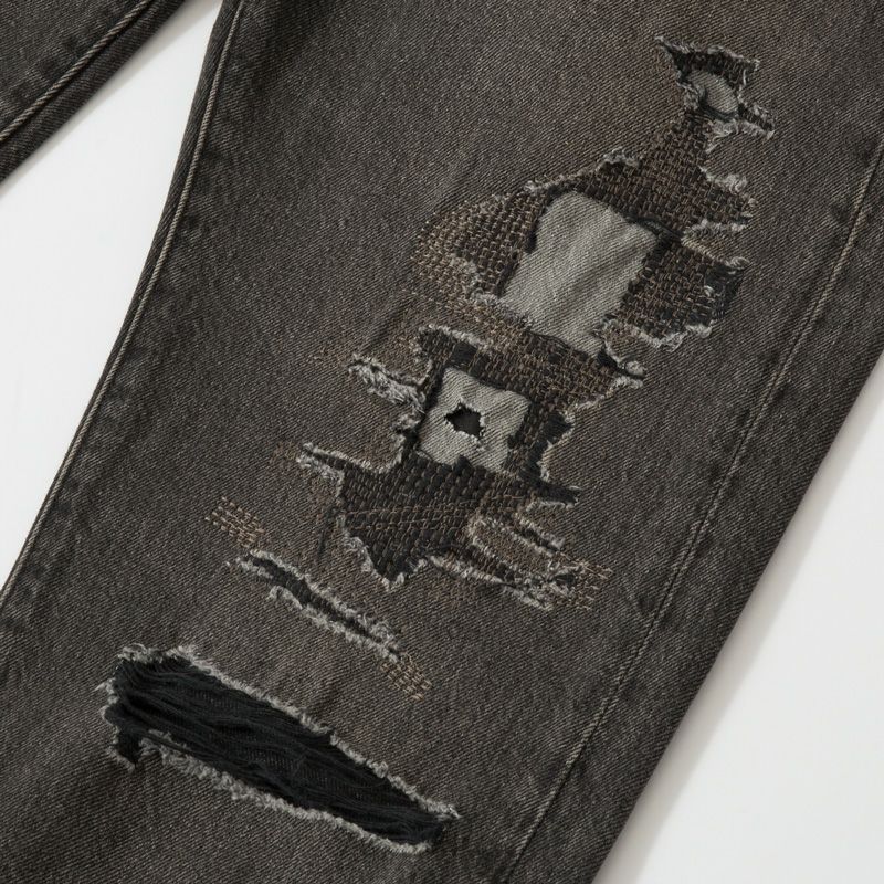 リーバイス 501 '54 ブラック ジーンズ LEVI'S DESTRUCTED A46770001