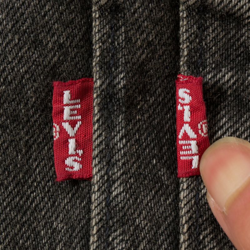 リーバイス 501 '54 ブラック ジーンズ LEVI'S DESTRUCTED A46770001