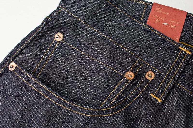 リーバイス ビンテージクロージング 501XX LVC 1947 リジッド 未洗い
