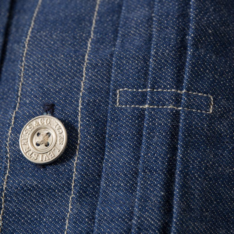 リーバイス ビンテージ クロージング LVC 1879 プリーツ ブラウス リーバイス ビンテージ クロージング LVC 1879 プリーツ ブラウス