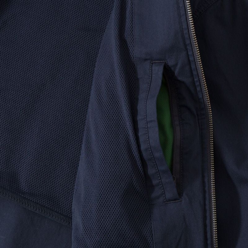 ラコステ ジップアップ ストレッチ ハリントンジャケット LACOSTE