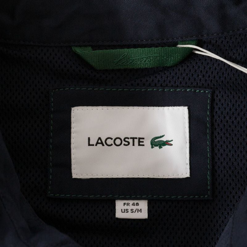ラコステ ジップアップ ストレッチ ハリントンジャケット LACOSTE