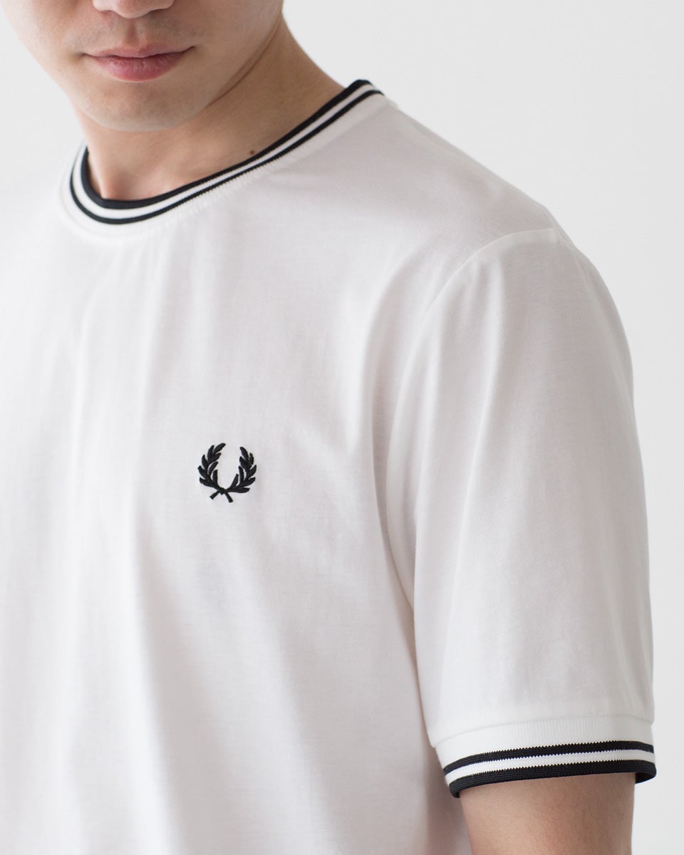 フレッドペリー ツイン ティップド Tシャツ FRED PERRY M1588/M1588V