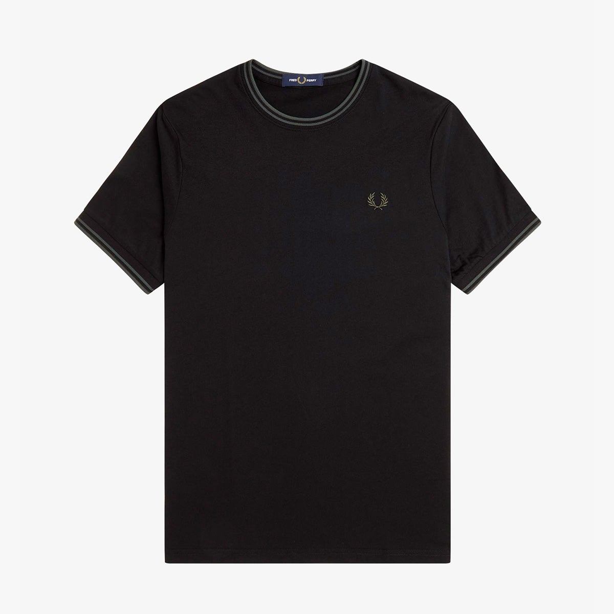 フレッドペリー ツイン ティップド Tシャツ FRED PERRY M1588/M1588V