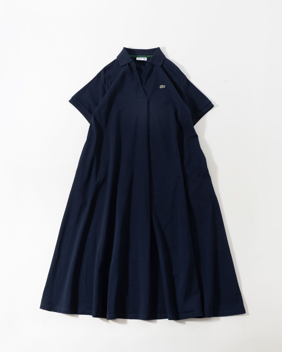 ラコステ LACOSTE ワンピース スキッパーネック ポロドレス EF038J-99