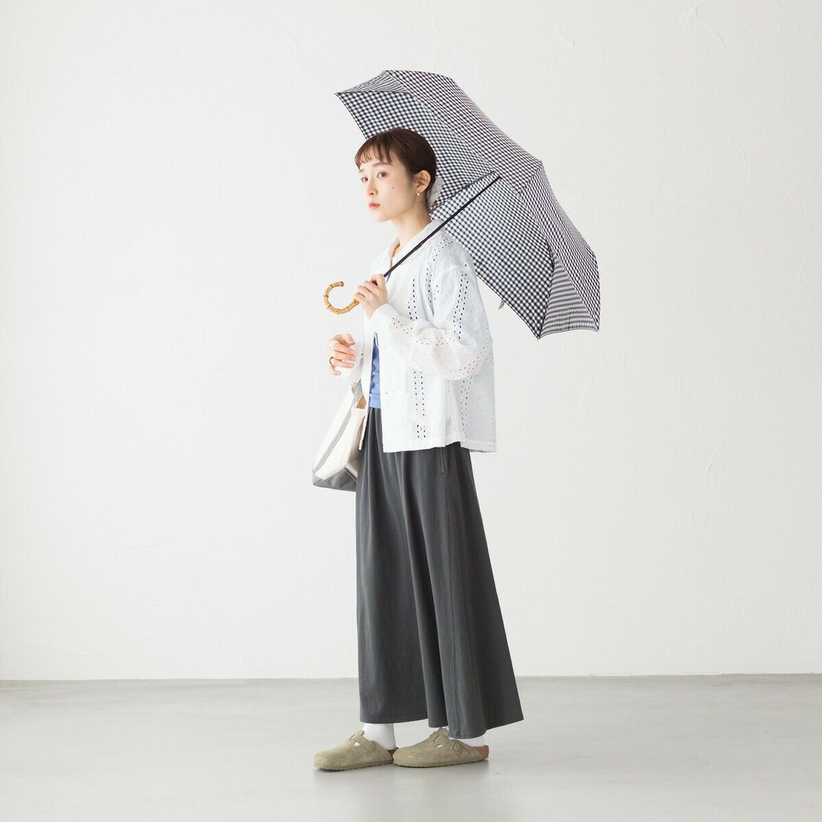 トラディショナル ウェザーウェア 晴雨兼用 折りたたみ傘