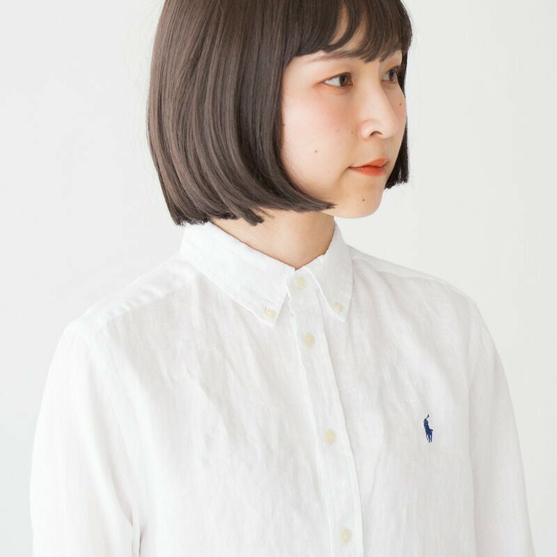 ポロ ラルフローレン リネン ボタンダウン BDシャツ POLO RALPH LAUREN