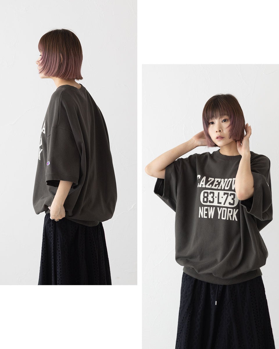 チャンピオン ベーシック ショートスリーブ クルーネック スウェット