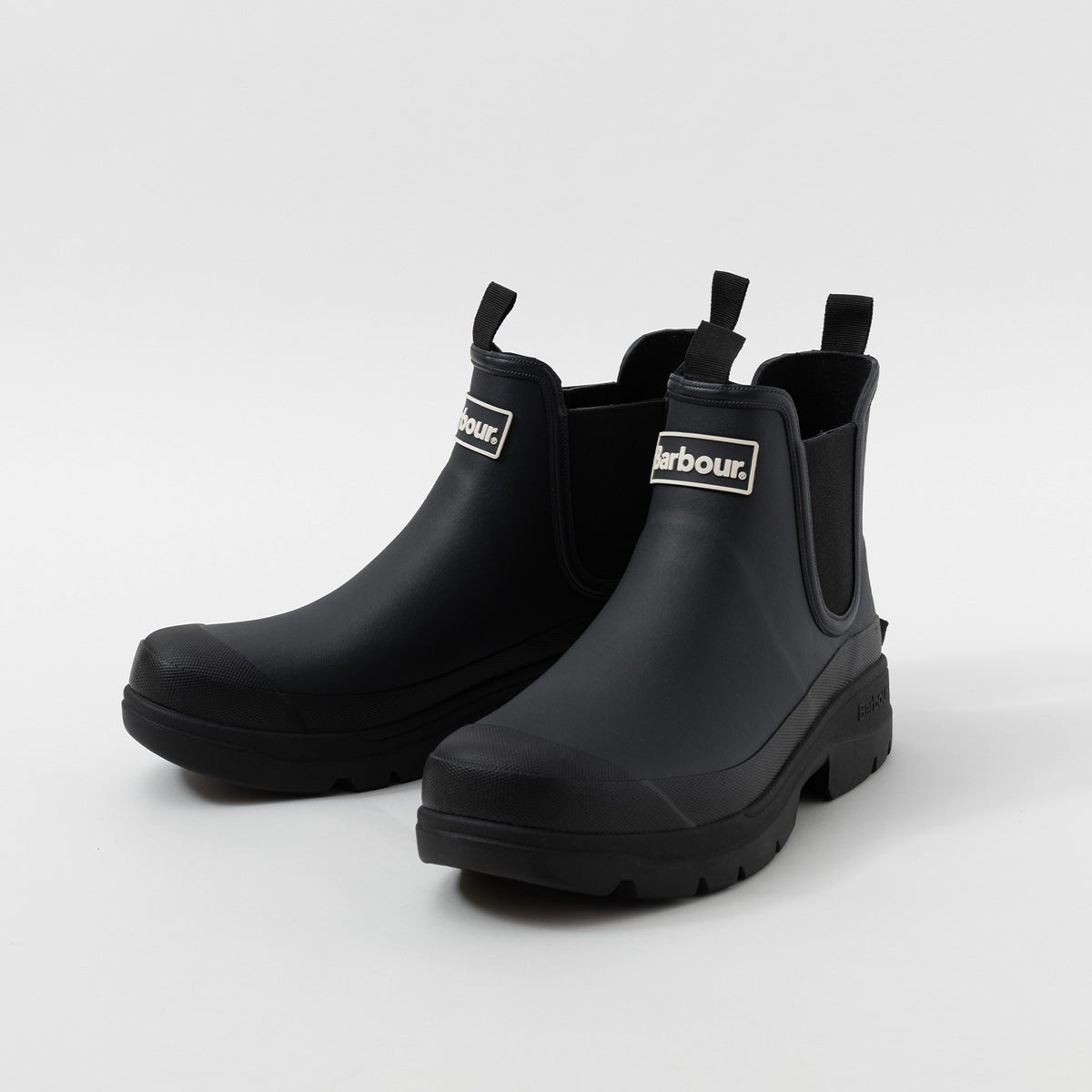 バブアー ニンバス サイドゴア ショート レインブーツ Barbour MRF0028