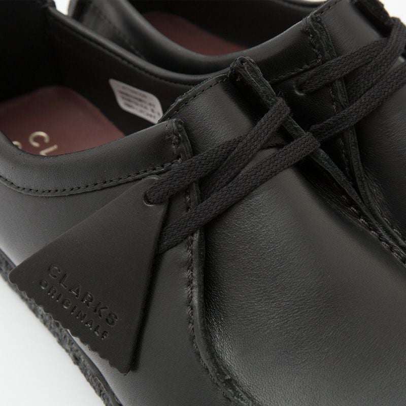 CLARKS クラークス　ナタリー　黒 レザー　メンズ foot-time_cl1115-47g