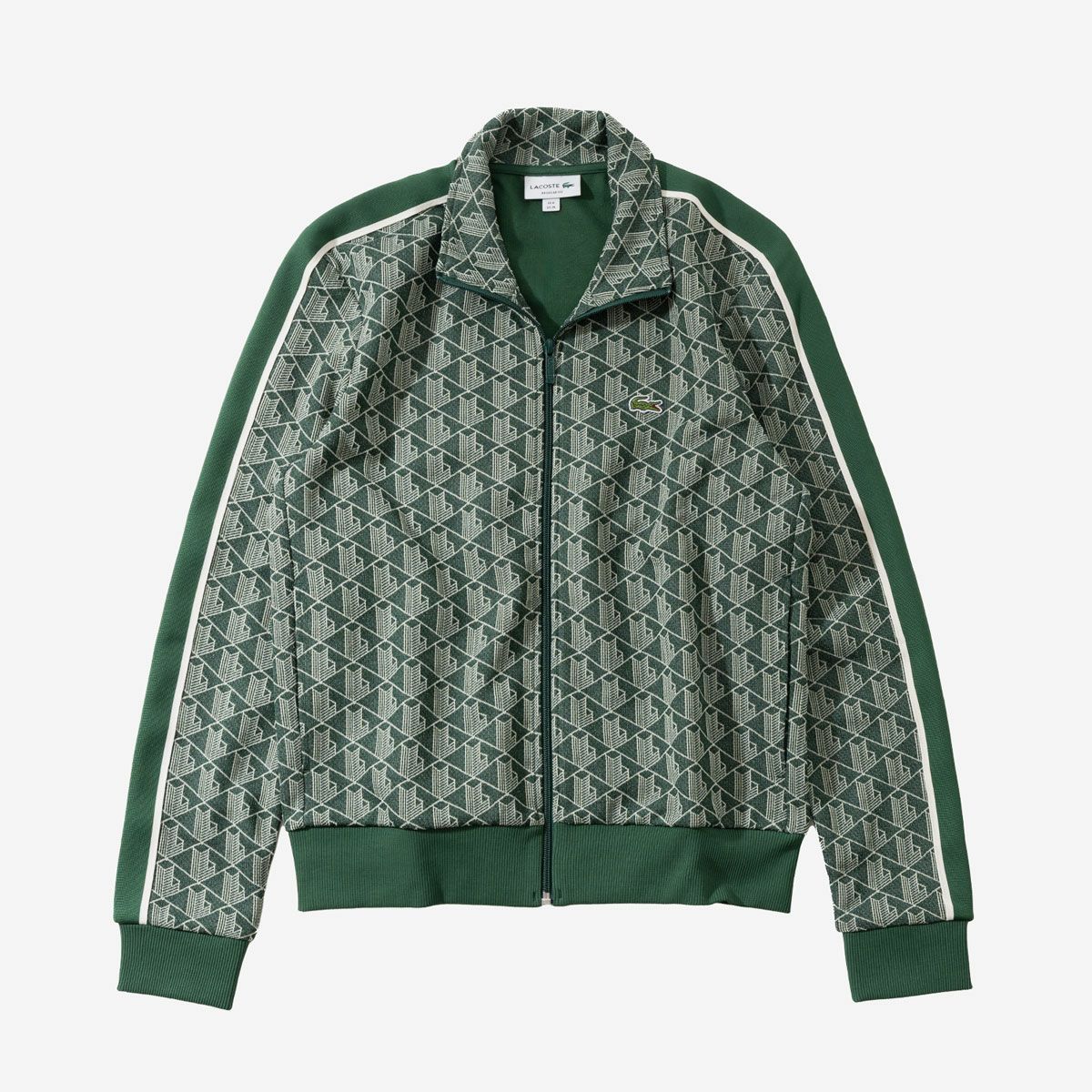ラコステ LACOSTE ジャージ モノグラム ジャカード トラックジャケット