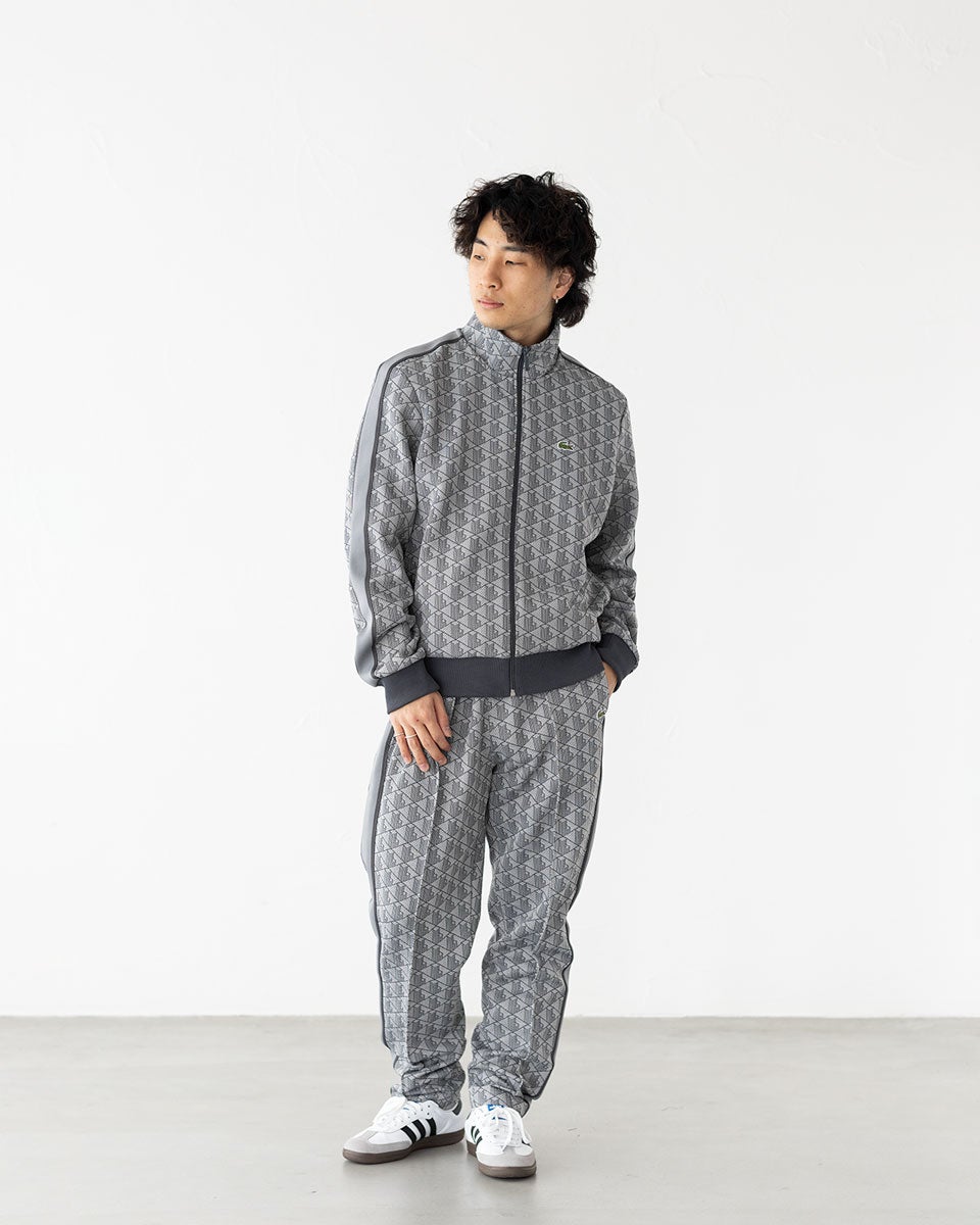 LACOSTE 幾何学模様 ジャージセット US L LACOSTE 幾何学模様 ジャージ US L 【公式通販】