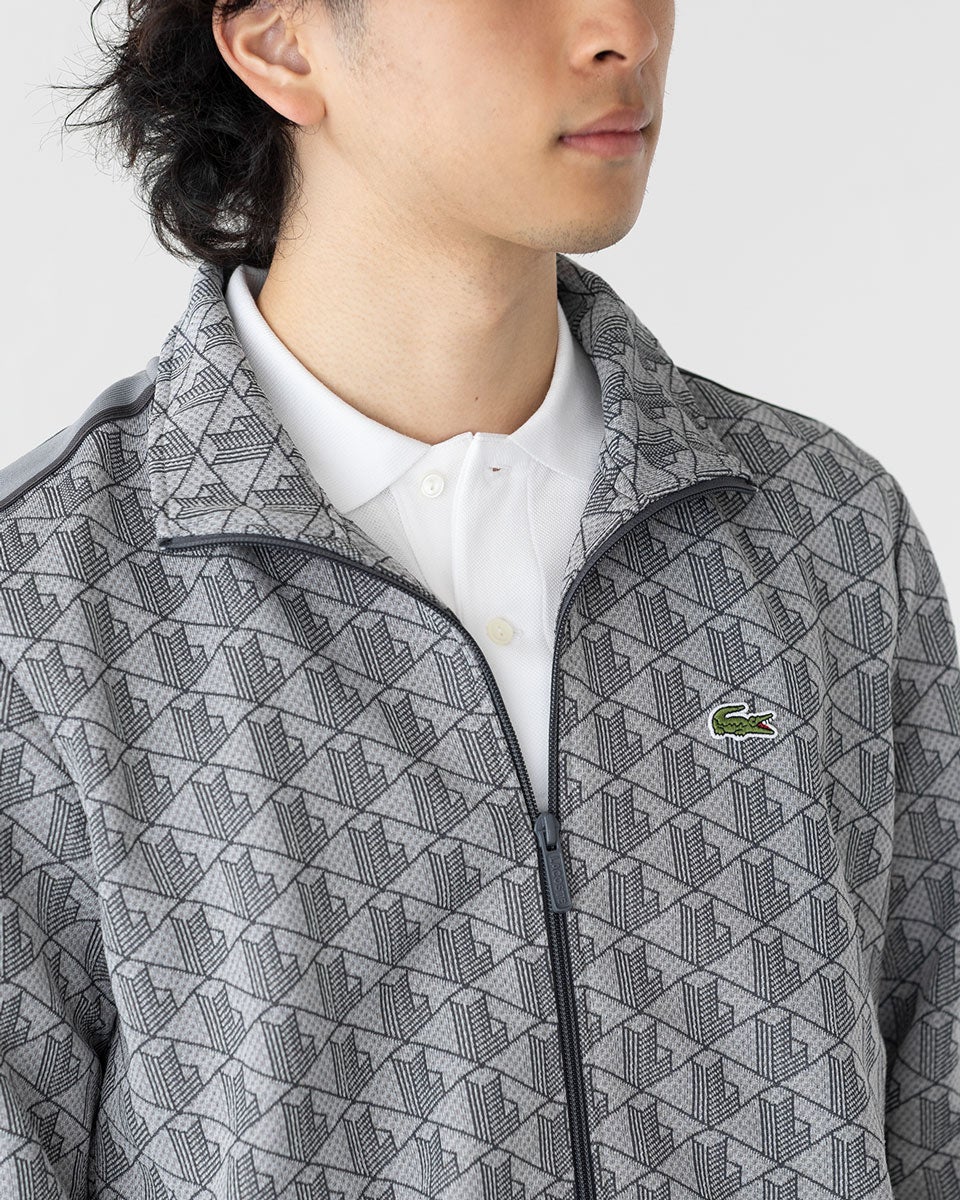ラコステ LACOSTE ジャージ モノグラム 上下組 トラックジャケット
