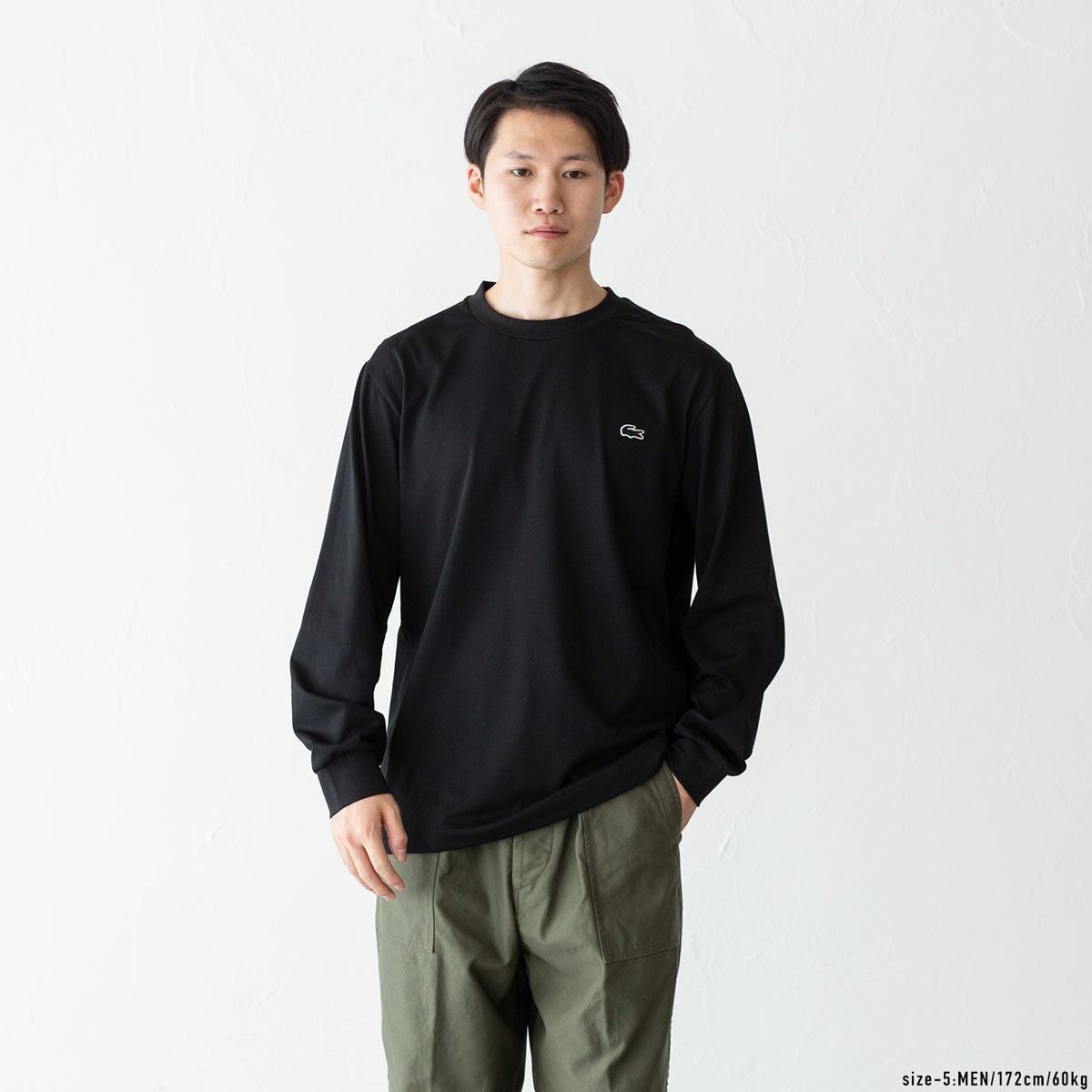ラコステ LACOSTE アウトライン ロングスリーブ Tシャツ TH5583-99