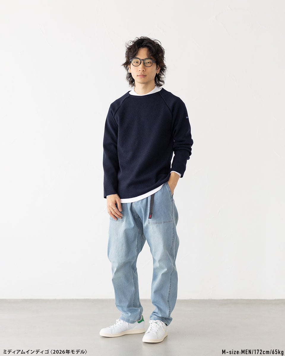 グラミチ ストレッチ デニム ルーズテーパード リッジパンツ Gramicci