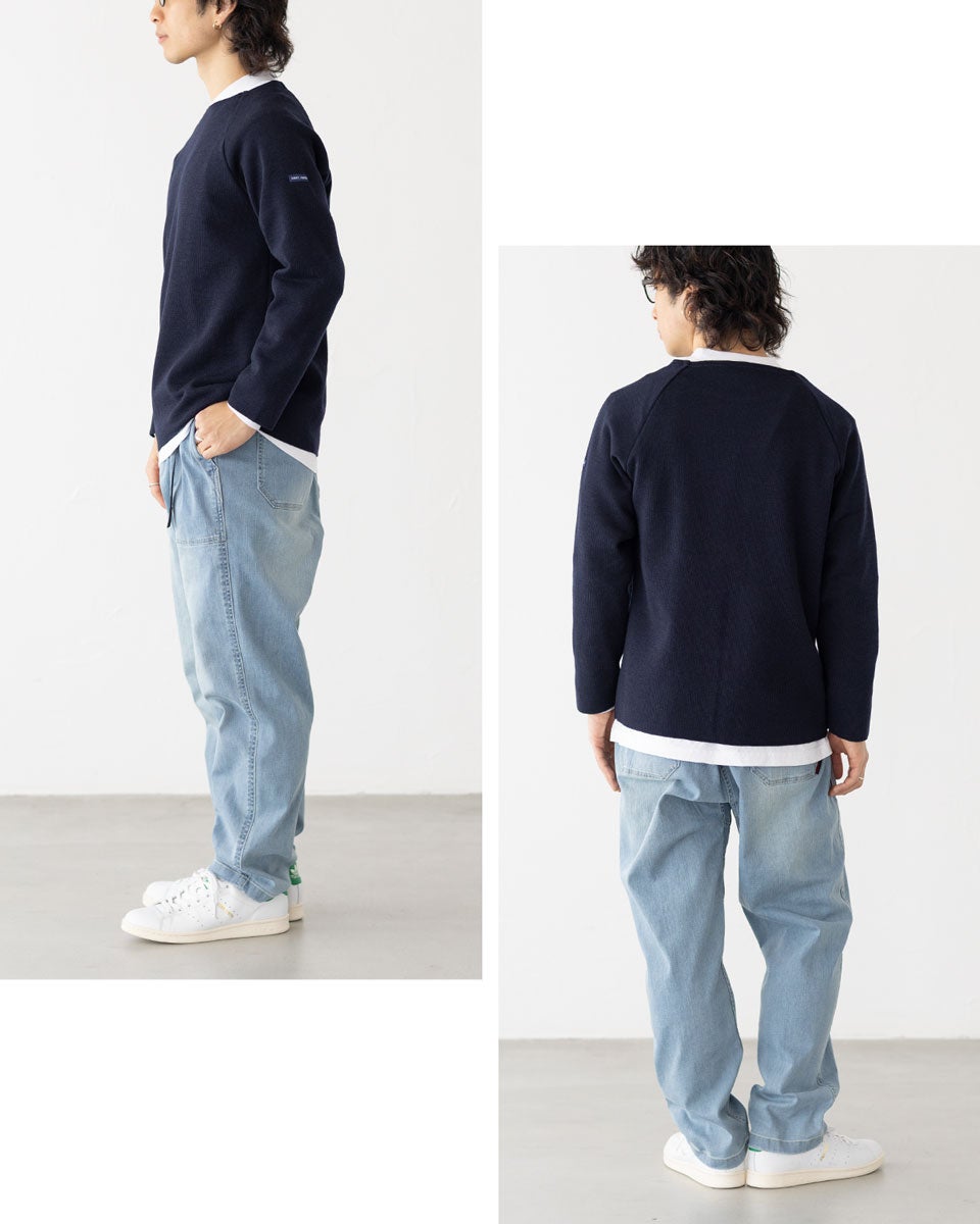 グラミチ ストレッチ デニム ルーズテーパード リッジパンツ Gramicci