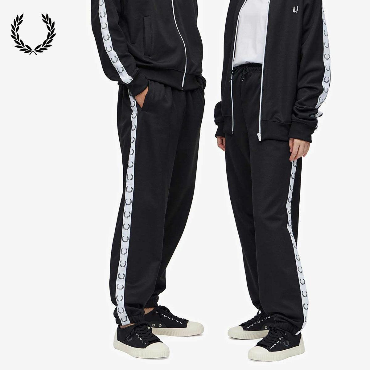 フレッドペリー テープド トラックパンツ ジャージ FRED PERRY T5510