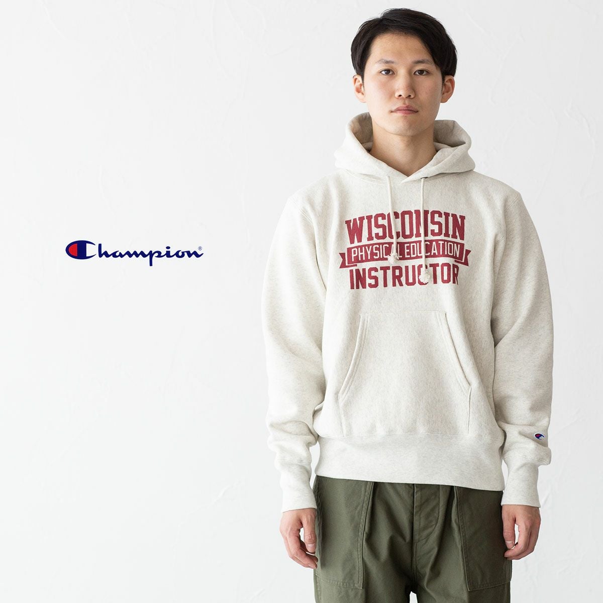 ＥＤＯ　Champion Reverse Weave パーカー Lサイズ 購入特典有り Champion Reverse Weave パーカー アメリカ製 染み込み