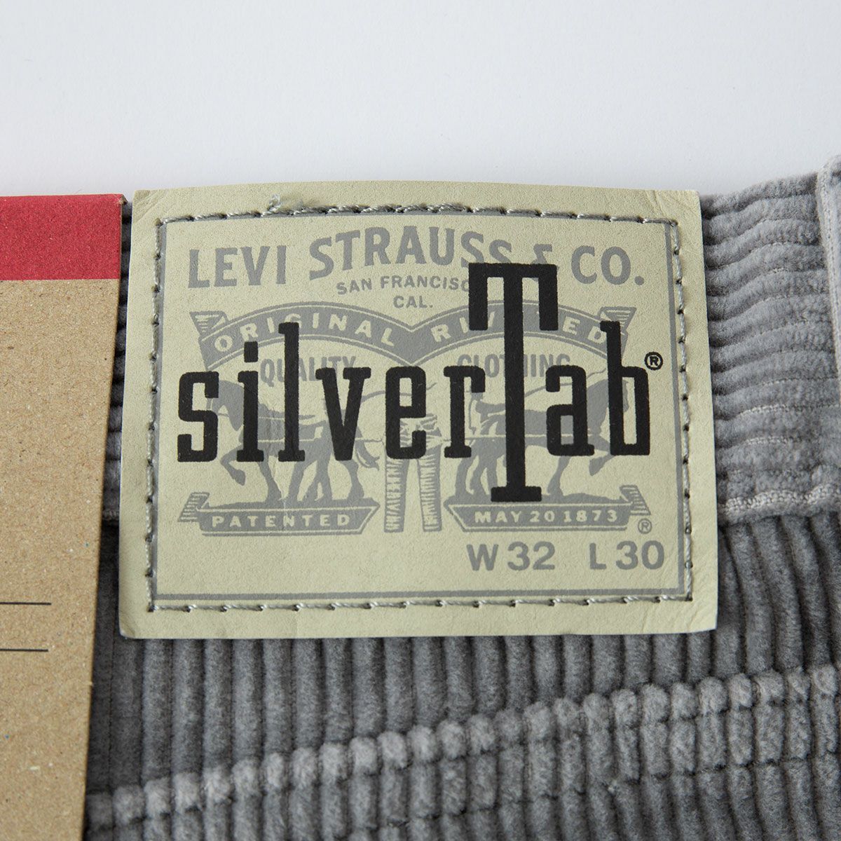 リーバイス シルバータブ ルーズフィット グレー SHARKSKIN