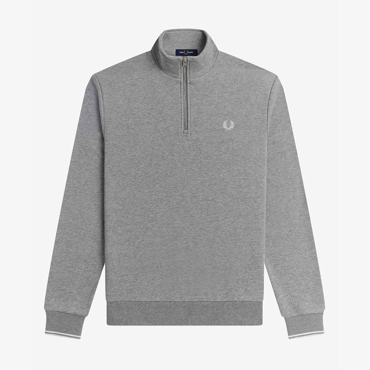 フレッドペリー FRED PERRY ハーフジップ スウェットシャツ M3574
