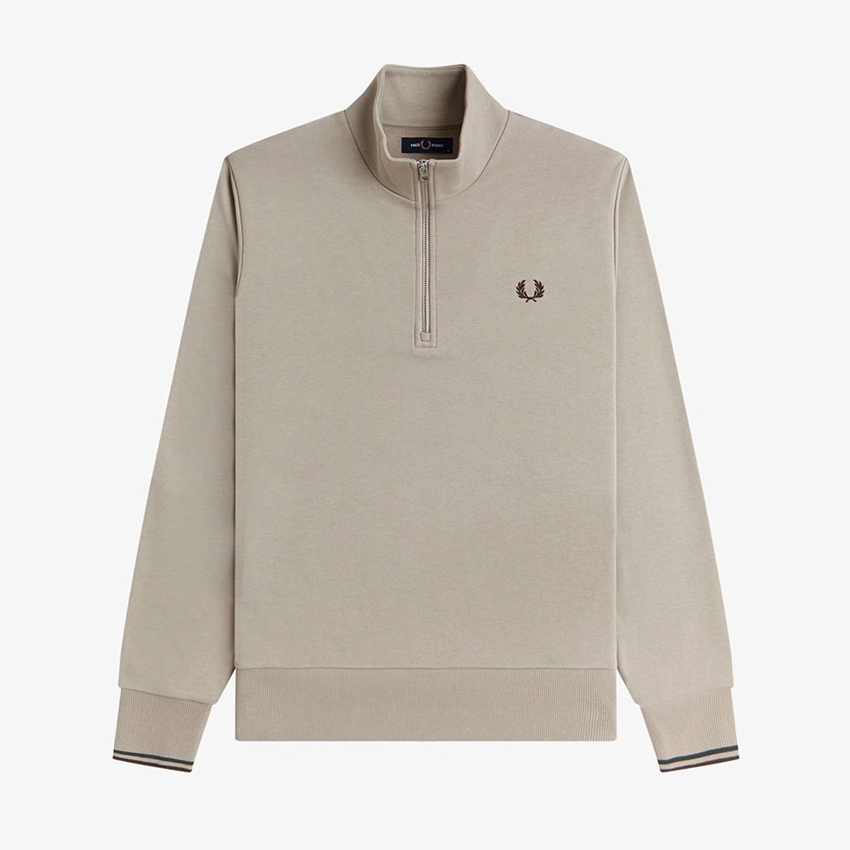 フレッドペリー FRED PERRY ハーフジップ スウェットシャツ M3574