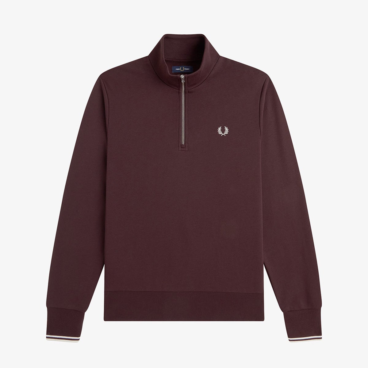 フレッドペリー FRED PERRY ハーフジップ スウェットシャツ M3574