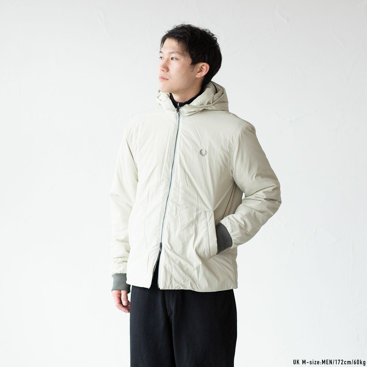 フレッドペリー モッズコート 2023FWモデル FRED PERRY ジップイン