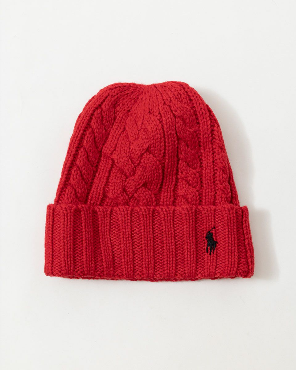 ポロ ラルフローレン ケーブル編み ニット帽 POLO RalphLauren PC1432