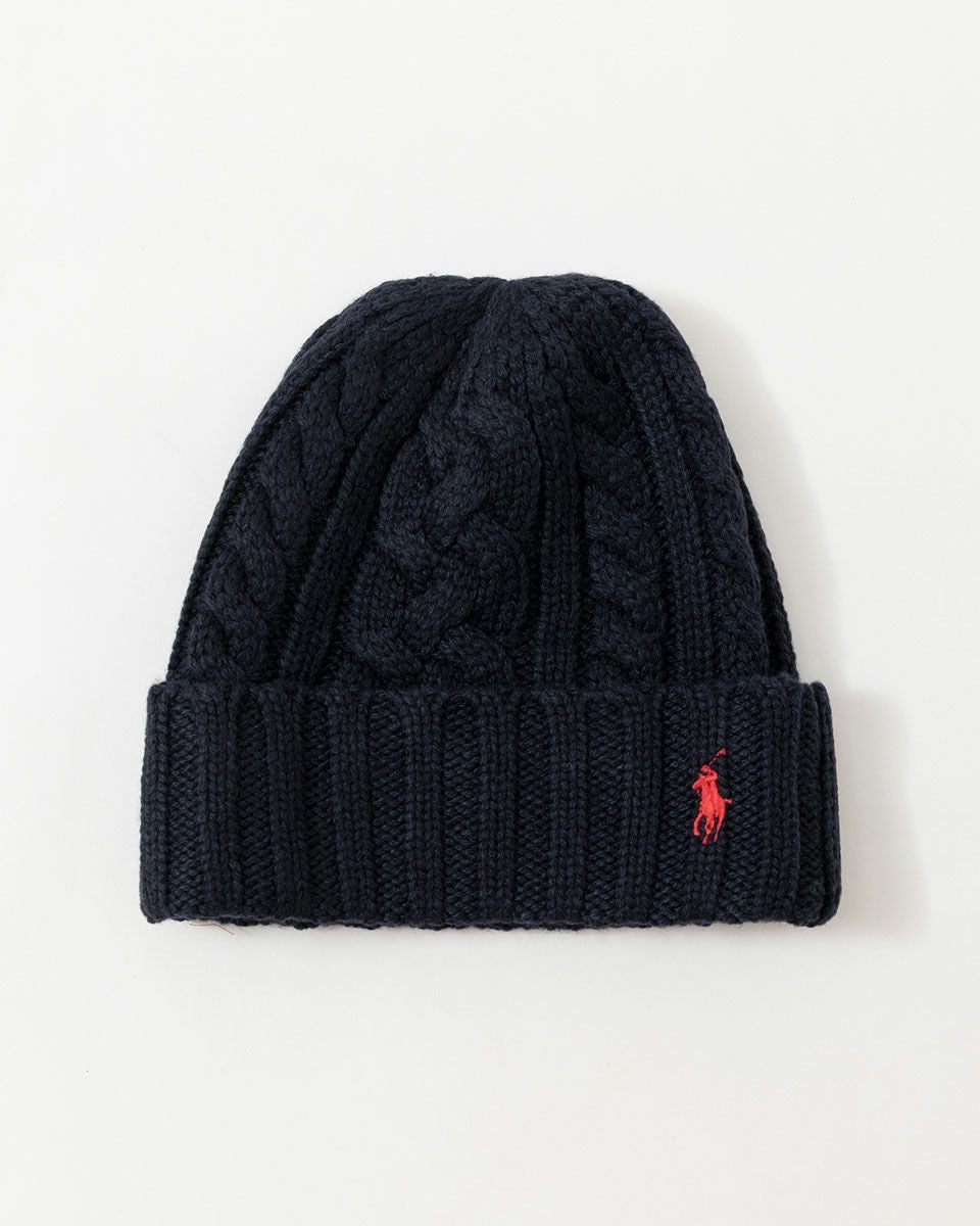 ラルフローレンニット帽　新品未使用品 POLO RALPH LAUREN（ポロ・ラルフローレン） ポロ ラルフローレン