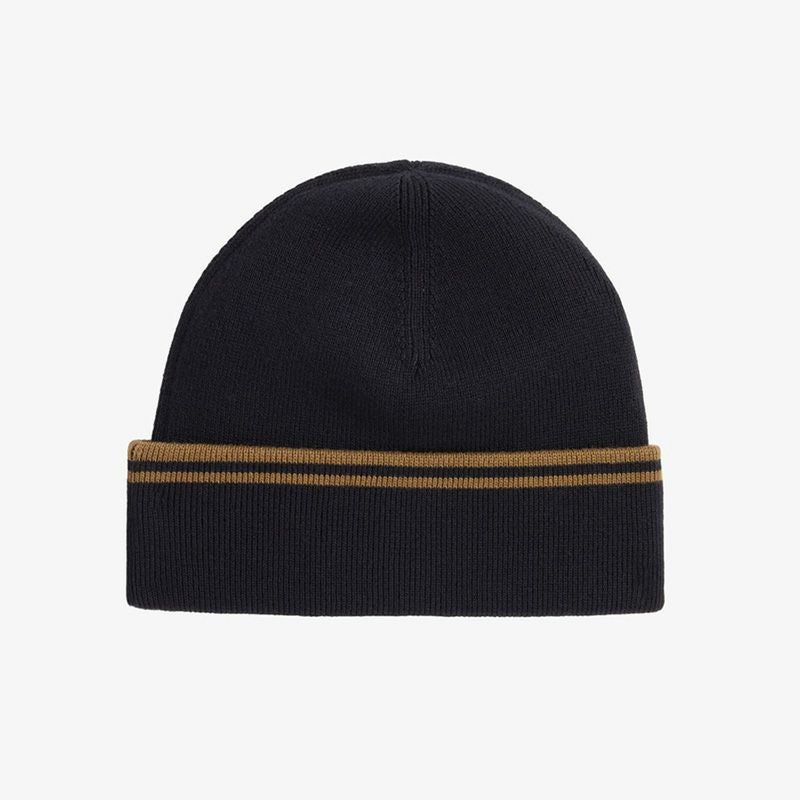 フレッドペリー ニット帽 FRED PERRY ツイン ティップド メリノ ウール