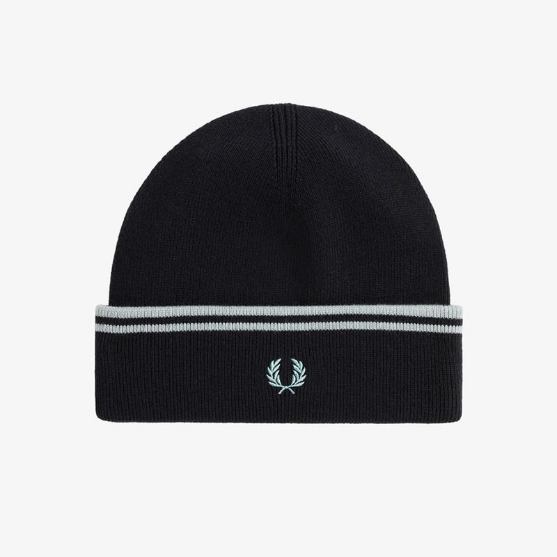 Fred Perryニット帽 フレッドペリー ニット帽 FRED PERRY ツイン ティップド メリノ ウール